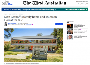 Iwan Iwanoff’s family home and studio in Floreat for sale